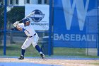 Baseball vs MIT  Wheaton College Baseball vs MIT during quarter final game of the NEWMAC Championship hosted by Wheaton. - (Photo by Keith Nordstrom) : Wheaton, baseball, NEWMAC